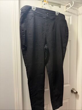 Terra & Sky Black Skinny Stretch Jeans
